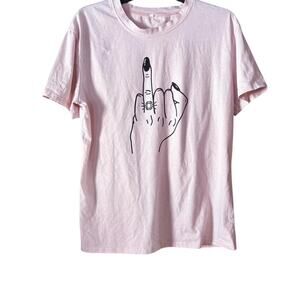 Engagement Ring Graphic Tee  Funny Pink Bride-to-Be Shirt, Wedding Humor